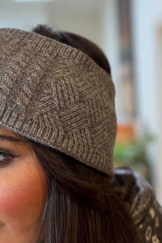 Balmoral Stretch Knit Headband Slate /20=